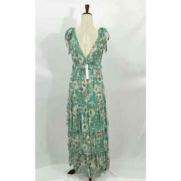 CHRISTY LYNN Sz S Small Turquoise Magnolia Alexa Dress NWT - Picture 5 of 10